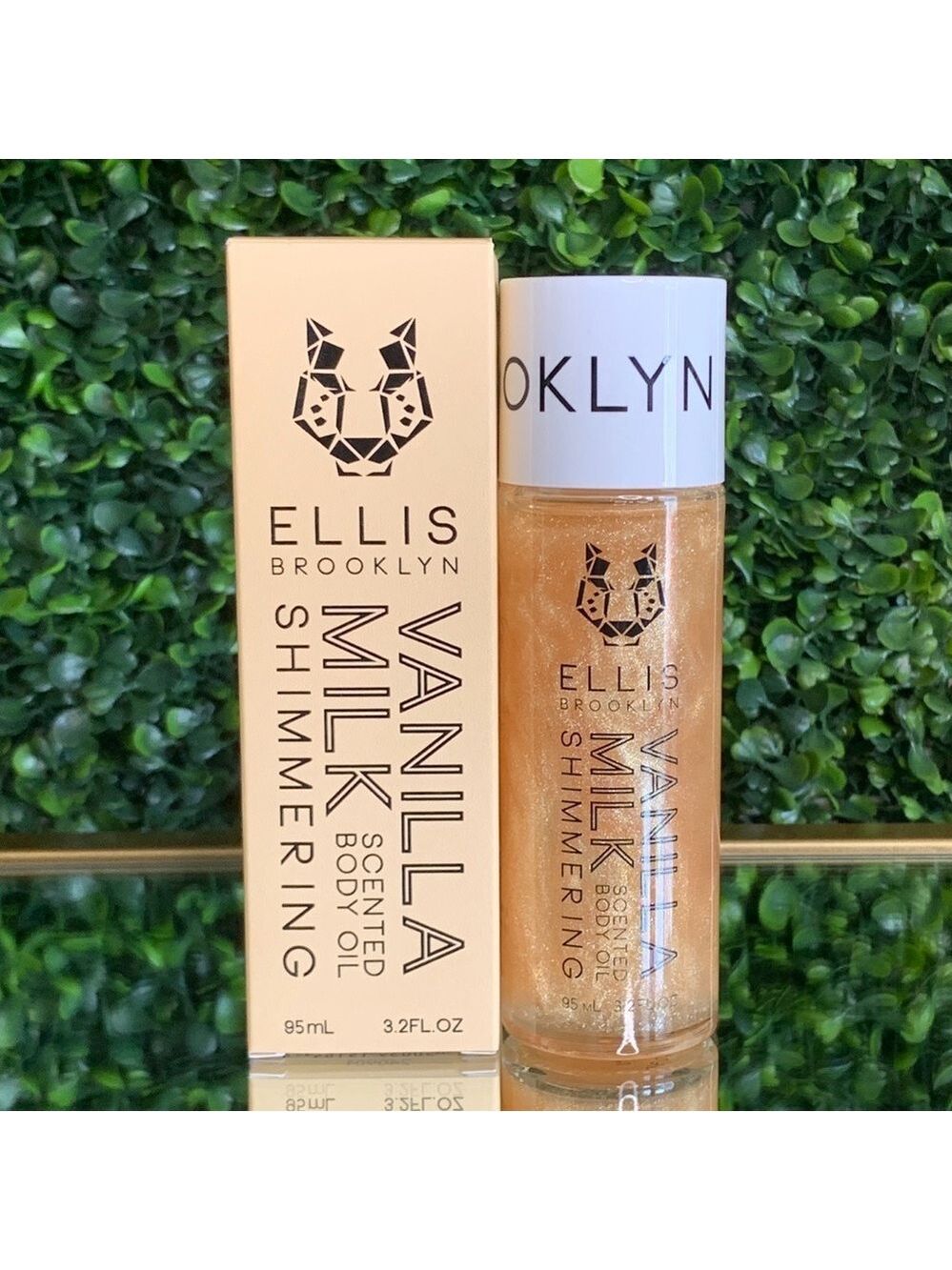 Ellis Brooklyn VANILLA MILK Shimmering Scented Body Oil | NEW | Full Size | BNIB